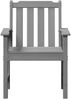 vidaXL Garten-Esszimmerstuhl 2 pcs Hellgrau 65,5 x 59 x 88 cm HDPE 42006606 Bild 5