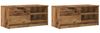 vidaXL TV-Schränke 2 Stk. Altholz-Optik 80x35x36,5 cm Holzwerkstoff 856855 Bild 4