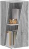 vidaXL Seitenregal Graues Sonoma 33 x 32 x 70,5 cm Holzwerkstoff 892413 Bild 3