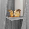 vidaXL Seitenregal Graues Sonoma 33 x 32 x 70,5 cm Holzwerkstoff 892413 Bild 4