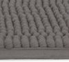 Beautissu Badematte Badezimmerteppich BeauMare WR rutschfest 120x70 cm Anthrazit Bild 3