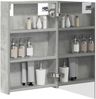 vidaXL Badezimmerspiegelschrank mit Tür Beton Grau 40 x 10,5 x 60,5 cm 889026 Bild 3