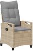 vidaXL Gartenstuhl 2 pcs Beige und Hellgrau 56 x 60 x 112 cm 42026833 Bild 4