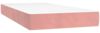 vidaXL Boxspringbett mit Matratze Rosa 90x200 cm Samt 3132782 Bild 5