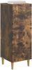 vidaXL Sideboard Geräucherte Eiche 33 x 34,5 x 90 cm Holzwerkstoff 894600 Bild 2