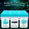 AQUADELUXE 7 Zonen Wendematratze 90 x 190 x ca. 16 cm H4/H5 Bild 3
