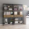 HOMECHO Bücherregal, Standregal mit Schubladen und Ablagen stabil 90x30x180cm Bild 2