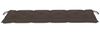 vidaXL Stapelbare Gartenbank mit Auflage 159 cm Massivholz Teak 3063329 Bild 3
