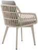 Gartenstuhl Andria, Aluminium, Beige, 63 x 78 x 61 cm Bild 2