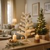 Künstlicher Weihnachtsbaum weiß 30cm Weihnachtsdeko Tannenbaum Christbaum Tanne Bild 4