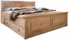 Bett >SZ-0079< (BxHxT: 192x98x209 cm) Kiefer eichefarbig - 192x98x209 (BxHxT) Bild 5