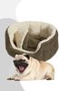 Nobby 'Ceno' Komfortbett, oval, Polyester, beige/braun, 22 x 57 x 65 cm Bild 2