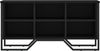 vidaXL Schuhregal Schwarz 90x38x45,5 cm Holzwerkstoff 848639 Bild 4