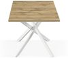 B&D home Esstisch Ausziehtisch BEA, X-Gestell, ausziehbar, 120-160cm, 4-6 Personen Bild 3
