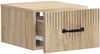 vidaXL Wandmontierter Nachttisch Sonoma-Eiche 34,5 x 33 x 20 cm 898939 Bild 3