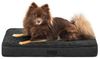 lionto Tierkissen orthopädisch Memoryfoam, Plüschoberfläche & Wildlederimitat, abnehmbarer, waschbarer Bezug & Tragegriff Bild 4