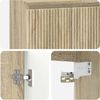vidaXL Wandmontierte Waschtisch Sonoma-Eiche 49,5 x 35 x 63 cm 890384 Bild 5