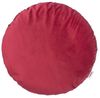 Kissenhülle rund ca. 40 cm Ø karmin-rot beties "Samt&Sonders" Bild 4