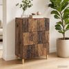 vidaXL Schubladenschrank Altholz 66 x 34,5 x 90 cm Holzwerkstoff 895073 Bild 3