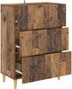 vidaXL Schubladenschrank Altholz 66 x 34,5 x 90 cm Holzwerkstoff 895073 Bild 4