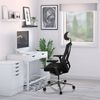 hjh OFFICE High End Bürostuhl INSPERO Stoff/Netzstoff Schwarz Bild 2