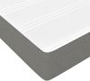 vidaXL Taschenfederkernmatratze für Kinder Mittel Dunkelgrau 80x160 cm Stoff 4016536 Bild 5