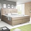 Boxspringbett Nizza 180x200 cm Kunstleder Muddy Bild 3