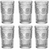 6 Tlg. Retro Vintage Trinkgläser Set Cognac Whiskey Cocktailgläser 400 ml Bild 3