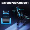 KLIM Esports Gaming Stuhl mit Lenden- und Nackenstütze und Verstellbar Gaming Bild 3