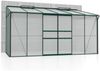 Vitavia Anlehn-Gewächshaus "Osiris 7800", smaragd, 7,8 m²,4 mm HKP Bild 3