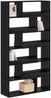 vidaXL Bücherregal Schwarz Eichen-Optik 100 x 33 x 156,5 cm 3446641 Bild 3