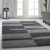 Hochflor Teppich Gianna rechteckig - 140x200 cm - Grau Bild 2