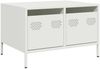 vidaXL TV-Schrank Weiß 68x50x43,5 cm Kaltgewalzter Stahl 851243 Bild 2