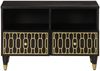 vidaXL TV-Schrank 70x33x46 cm Massivholz Mango 358321 Bild 3