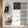 Hopibath Dekospiegel Deko Spiegel Wand Modern Flurspiegel Ganzkörperspiegel (Rahmenlos Asymmetrisch, 1-St, 165x60cm), für Wohnzimmer Schlafzimmer Kinderzimmer Bild 3