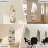 Hopibath Dekospiegel Deko Spiegel Wand Modern Flurspiegel Ganzkörperspiegel (Rahmenlos Asymmetrisch, 1-St, 165x60cm), für Wohnzimmer Schlafzimmer Kinderzimmer Bild 2