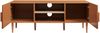 Fernsehtisch Starvili mit 2 Türen 120x40x45 cm Rostfarben [en. casa] Bild 5