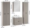 Badmöbel-Set Ruford Cashmere 5 Teile Vicco Bild 2