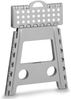 ZELLER Klapphocker 13036 aus Kunststoff, grau / Tritt / Klappstiege Bild 3