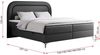 Boxspringbett, Schlafzimmerbett, Bettkasten - EIRA -180 x 200 cm - Dunkelgrau Kunstleder - H4 Bild 5