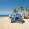 Relaxdays Pop Up Zelt Strand Bild 3