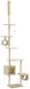 vidaXL Katzen-Kratzbaum mit Sisal-Kratzsäulen 260 cm Beige 170534 Bild 2
