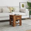 vidaXL Couchtisch Altholz-Optik 40x40x42 cm Holzwerkstoff 856798 Bild 3