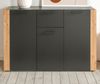 Sideboard Kampen in grau und Eiche 126 x 85 cm Bild 2