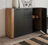 Sideboard Kampen in grau und Eiche 126 x 85 cm Bild 4