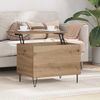 vidaXL Couchtisch Artisan-Eiche 60 x 44,5 x 45 cm Holzwerkstoff 882670 Bild 4