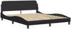 vidaXL Bett mit Matratze "Zadar" Schwarz 160x200 cm Kunstleder 3208873 Bild 4
