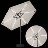 vidaXL Garten Sonnenschirm mit LED-Lichtern 270x270 cm Polyester 42036264 Bild 5