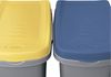 CASARIA® Mülleimer Küche 25L mit Deckel Gelb Bild 5