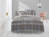 Irisette Sky Mako-Satin Bettwäsche 155x220 Karo Wende grau gelb 8422-11 Bild 3